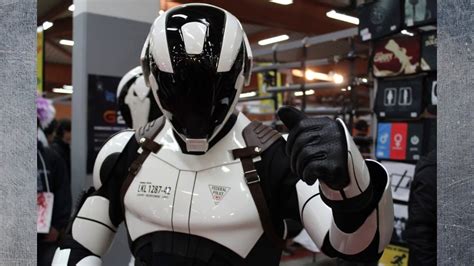 Total Recall Police Robot Costume / Costume Robot Policier.